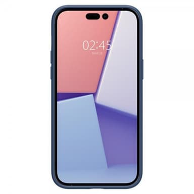 Spigen iPhone 14 Pro Max Kuori Silicone Fit MagFit Navy Blue