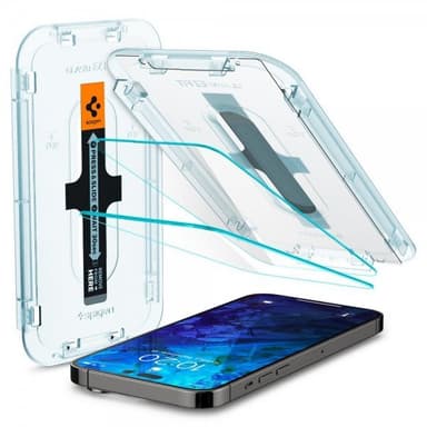 Spigen iPhone 14 Pro Max Näytönsuoja GLAS.tR EZ Fit 2-pakkaus