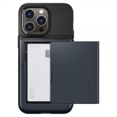 Spigen iPhone 14 Pro Kuori Slim Armor CS Metal Slate