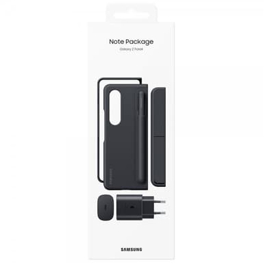 Samsung Original Galaxy Z Fold 4 Note Package Flip Cover + S Pen + 25W Travel Adapter