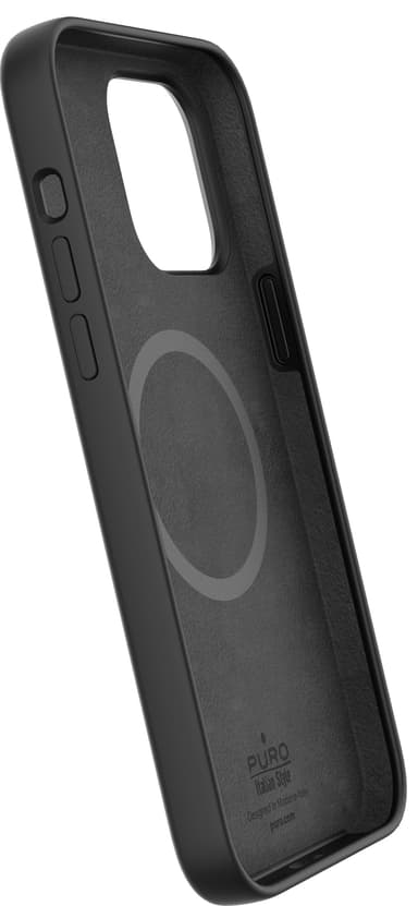 Puro Icon Mag iPhone 14 Pro Max suojakuori (musta)