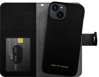 IDEAL OF SWEDEN Magnet iPhone 14 Plus lompakkokotelo (musta)