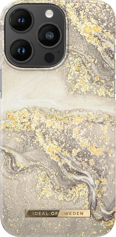 IDEAL OF SWEDEN iPhone 14 Pro Max suojakuori (Spark Greige Marble)