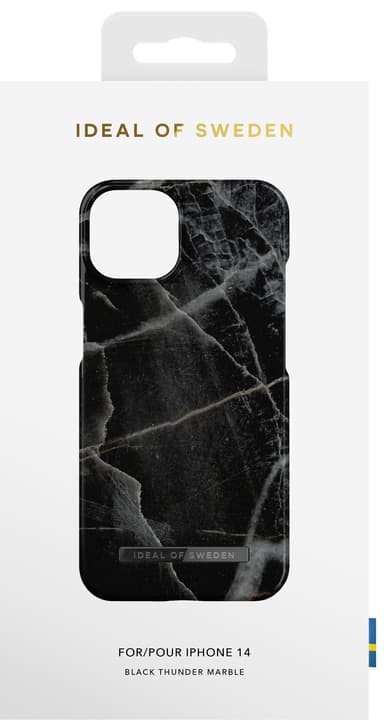 IDEAL OF SWEDEN iPhone 14 suojakuori (Thunder Marble)
