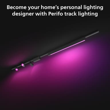 Philips Hue Perifo kattovalaisin 3kpl 1LB (musta)