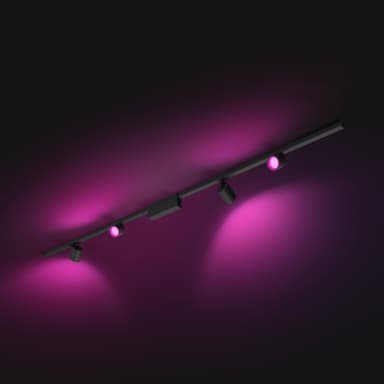 Philips Hue Perifo kattovalaisin 4kpl (musta)
