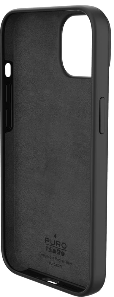 Puro Icon suojakuori iPhone 14 Plus (musta)