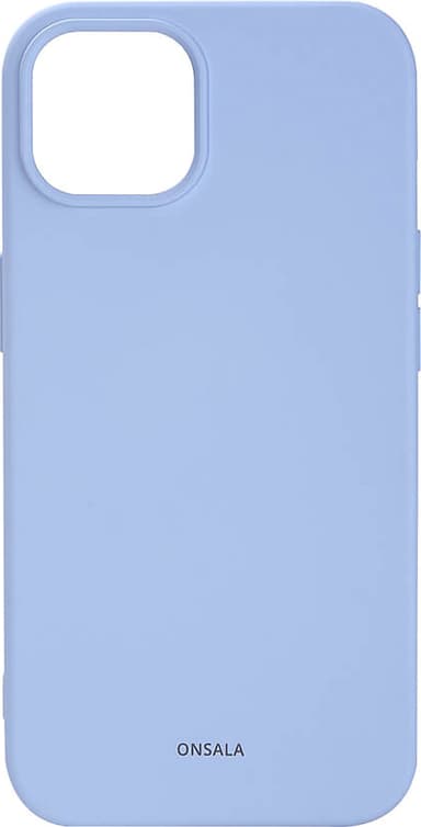 Onsala Silicone iPhone 14 suojakuori (vaaleansininen)