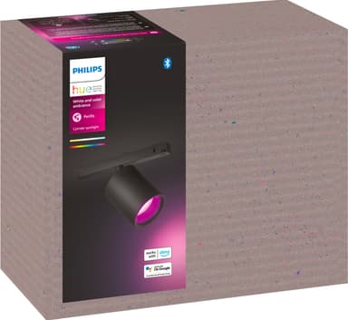 Philips Hue Perifo spottivalaisin (musta)
