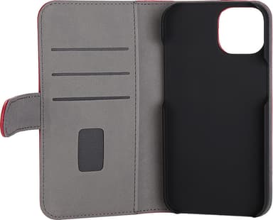 Gear iPhone 14 Wallet suojakuori (punainen)