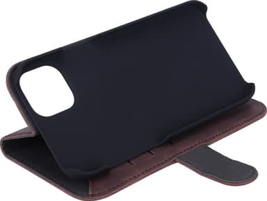 Gear iPhone 14 Plus Wallet suojakuori (ruskea)