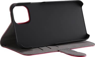 Gear iPhone 14 Plus Wallet suojakuori (punainen)