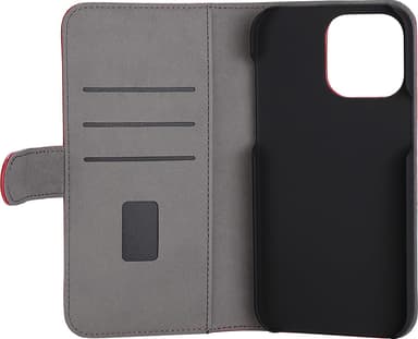 Gear iPhone 14 Pro Max Wallet suojakuori (punainen)