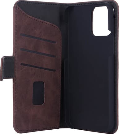 Gear iPhone 14 Pro Wallet suojakuori (ruskea)