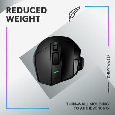 Logitech G502 X Plus langaton pelihiiri (musta)