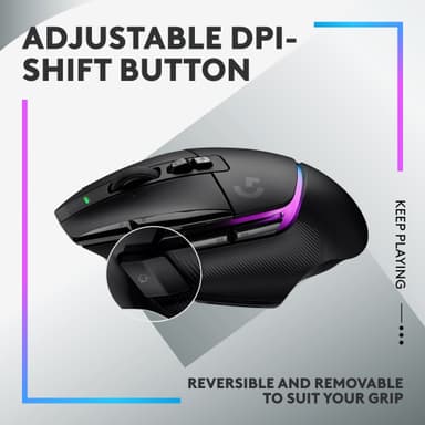 Logitech G502 X Plus langaton pelihiiri (musta)