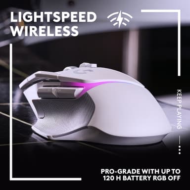 Logitech G502 X Plus langaton pelihiiri (valkoinen)