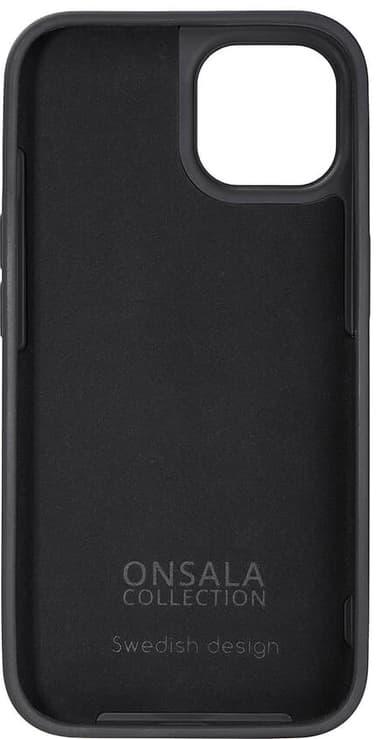 Onsala Silicone suojakuori iPhone 14 Plus (musta)