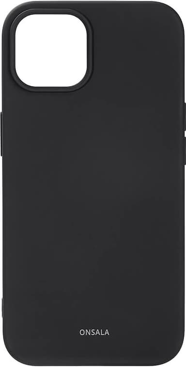 Onsala Silicone suojakuori iPhone 14 Plus (musta)