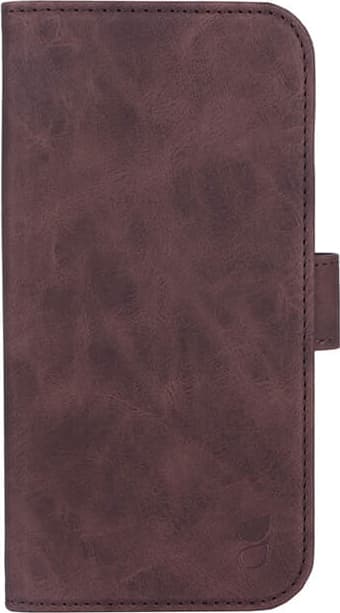Gear iPhone 14 Plus Wallet suojakuori (ruskea)