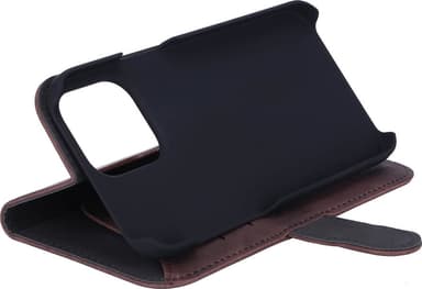 Gear iPhone 14 Pro Max Wallet suojakuori (ruskea)
