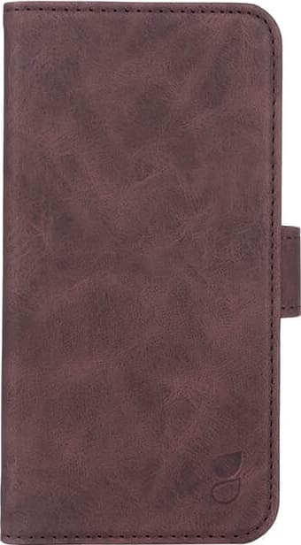 Gear iPhone 14 Wallet suojakuori (ruskea)