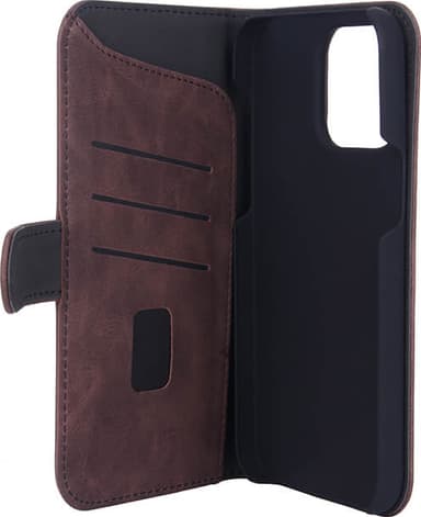 Gear iPhone 14 Pro Max Wallet suojakuori (ruskea)