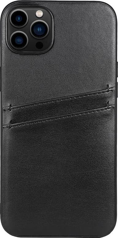 Buffalo Cardpocketlompakkokotelo iPhone 14 Plus (musta)