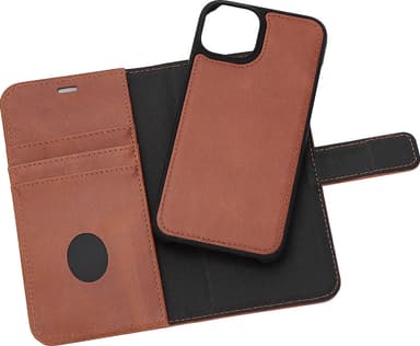 Radicover 2-in-1 lompakkokotelo iPhone 14 (ruskea)
