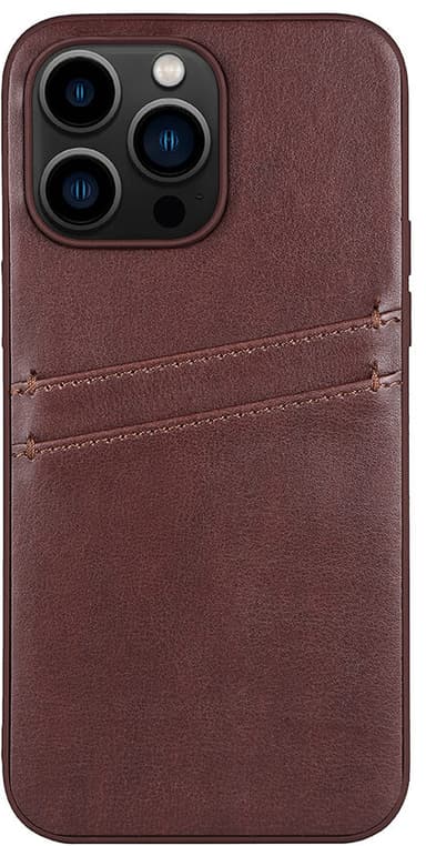 Buffalo lompakkokotelo iPhone 14 Pro Max (ruskea)