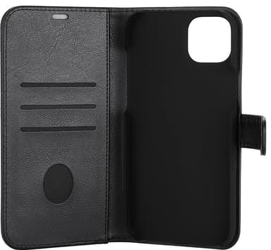 Radicover Flipcase lompakkokotelo iPhone 14 Plus (musta)