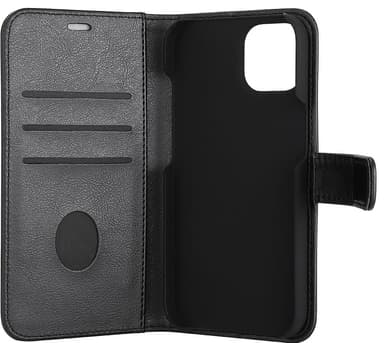 Radicover Flipcase lompakkokotelo iPhone 14 (musta)
