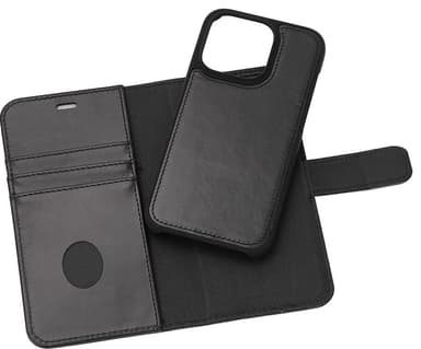 Radicover 2-in-1 lompakkokotelo iPhone 14 Pro (musta)