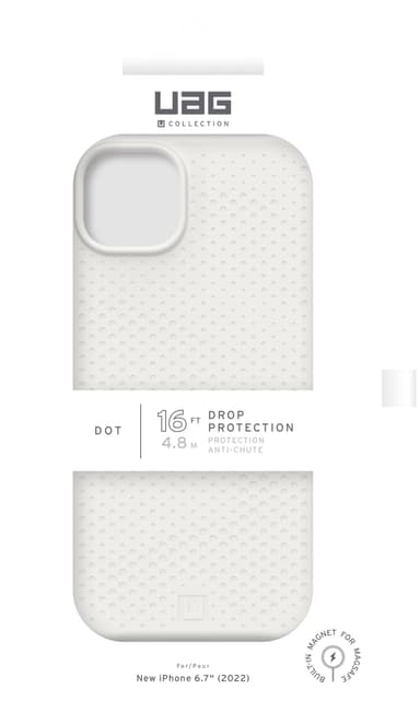 U by UAG Dot Magsafe iPhone 14 Plus suojakuori (beige)