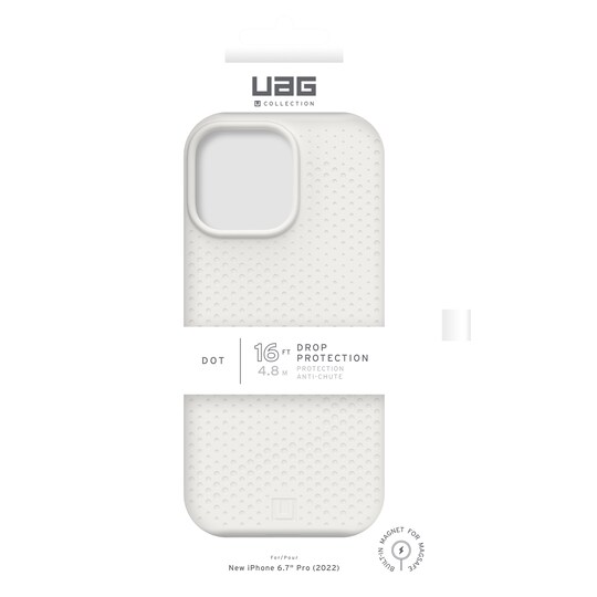 U by UAG Dot Magsafe iPhone 14 Pro Max suojakuori (beige)