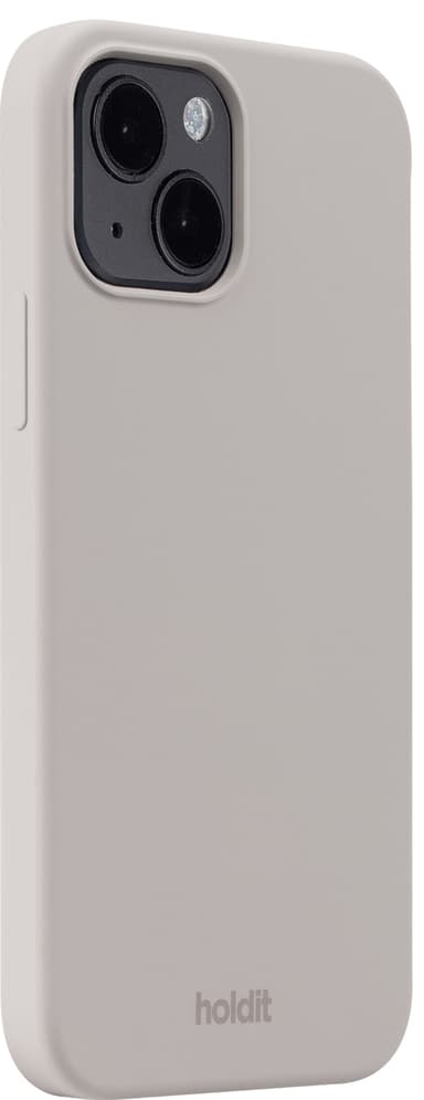 HOLDIT Silicone iPhone 14 suojakuori (harmaa)
