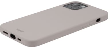 HOLDIT Silicone iPhone 14 Plus suojakuori (harmaa)