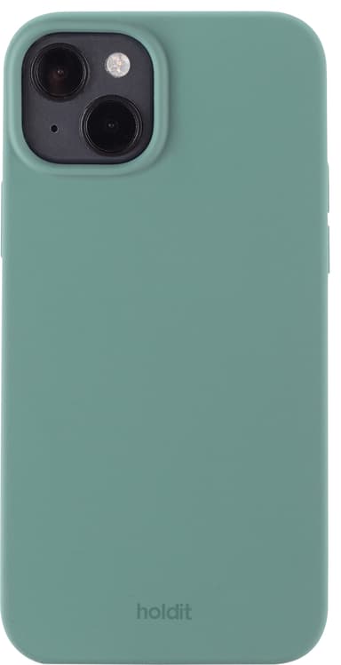 HOLDIT Silicone iPhone 14 Plus suojakuori (vihreä)