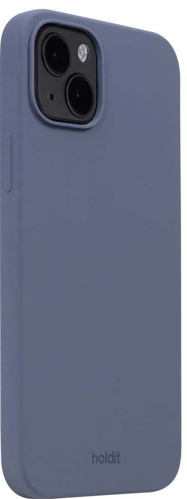 HOLDIT Silicone iPhone 14 Plus suojakuori (sininen)