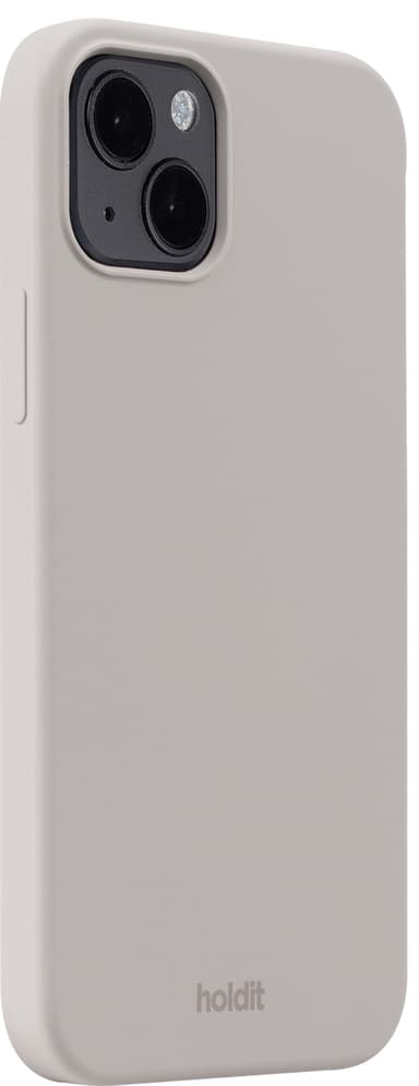 HOLDIT Silicone iPhone 14 Plus suojakuori (harmaa)