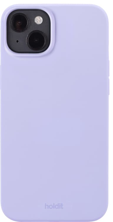 HOLDIT Silicone iPhone 14 Plus suojakuori (violetti)