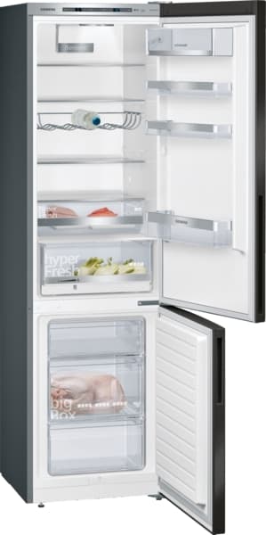 Siemens jääkaappipakastin KG39E8XBA (Black inox-antifingerprint)