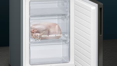 Siemens jääkaappipakastin KG39E8XBA (Black inox-antifingerprint)