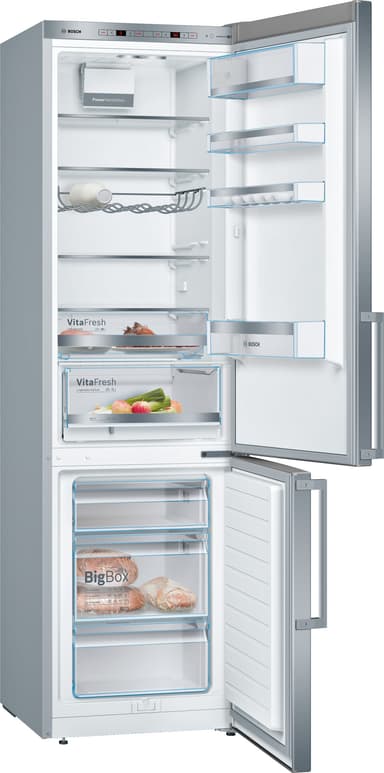 Bosch jääkaappipakastin KGE398IBP (Inox-easyclean)
