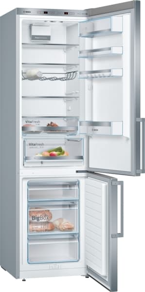 Bosch jääkaappipakastin KGE398IBP (Inox-easyclean)