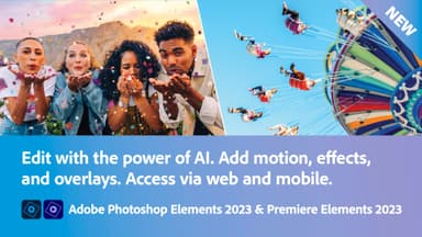 Adobe Photoshop & Premiere Elements 2023 - Mac OSX - Gigantti Adobe Photoshop & Premiere Elements 2023 - Mac OSX - Gigantti