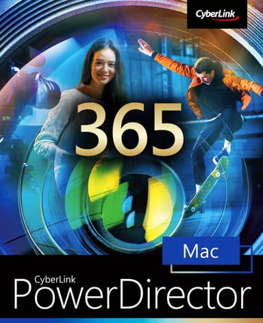 PowerDirector 365 - Mac OSX -sovellukset - 12 kk tilaus