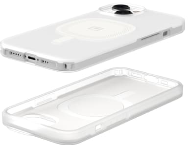 U by UAG Lucent 2.0 Magsafe iPhone 14 suojakuori (valkoinen)