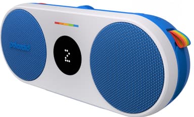 Polaroid Music P2 kannettava langaton kaiutin (sininen/valkoinen)