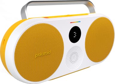 Polaroid Music P3 kannettava langaton kaiutin (keltainen/valkoinen)